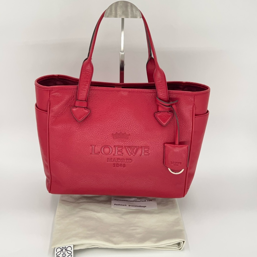 Loewe Heritage Tote Bag w/Dust Bag Great Condition!